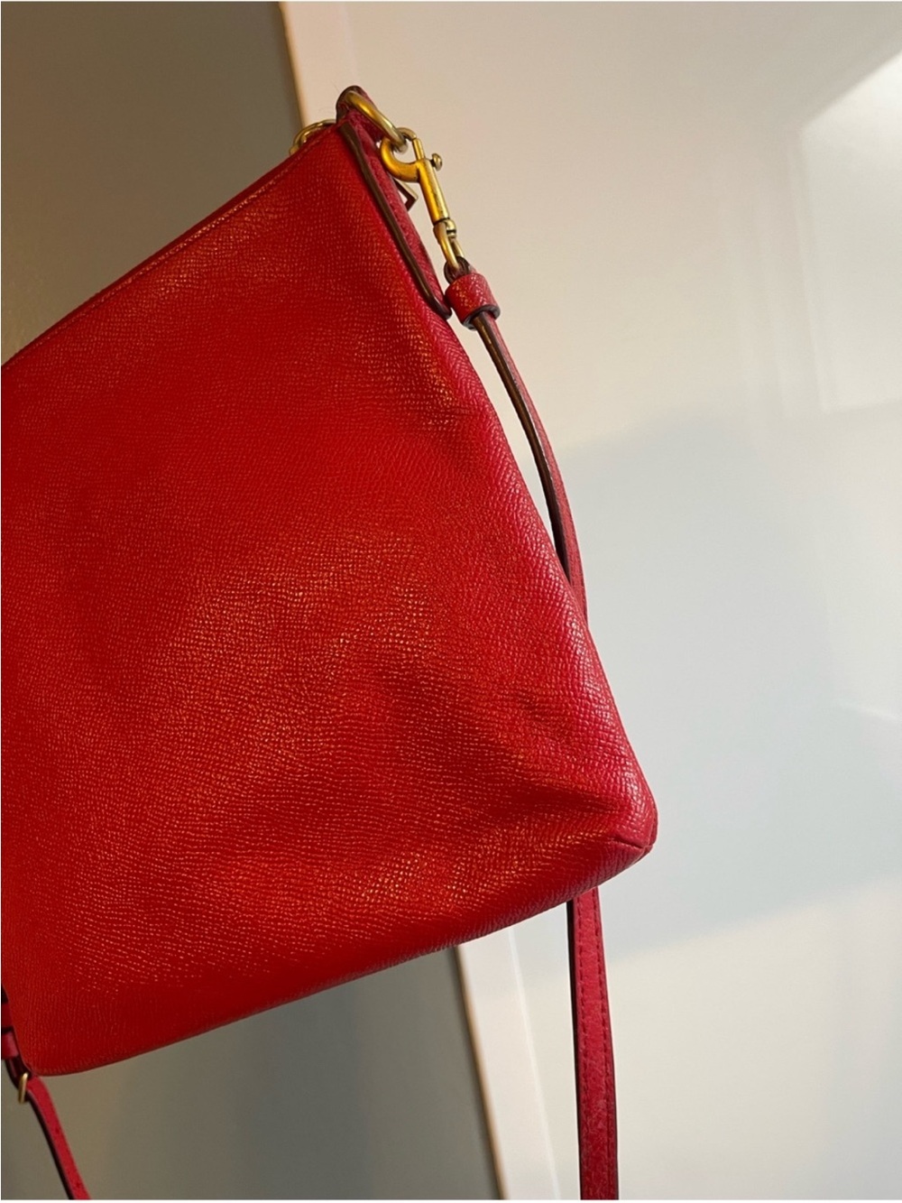 Coach red crossbody - Picture 8 of 10